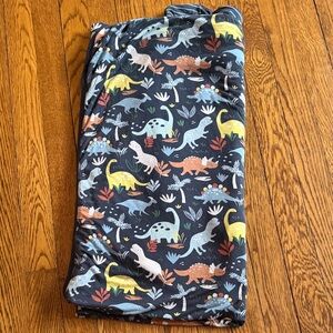 Little Sleepies blue Dinosaur Print Kids blanket